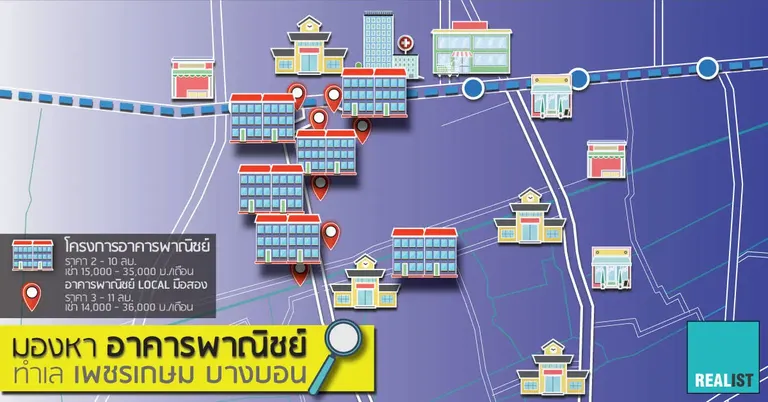 อาคารพาณิชย์ บางบอน
