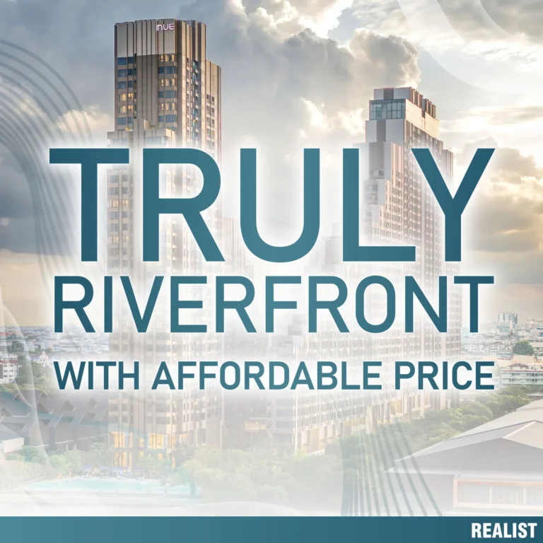 A true riverfront condo starting at just 1.99MB
